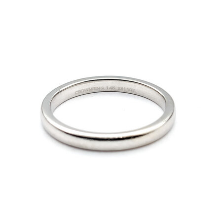 Ring Plain Band 2.6mm 14kw sz8 124030605