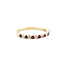 Ring 0.17ctw Round Diamonds .25ctw Ruby 14ky sz6.5 124030220