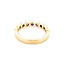 Ring 0.22ctw Round Diamonds 0.36ctw Ruby 14kw sz6.25 124030194