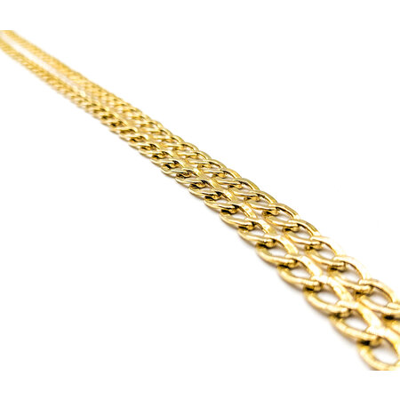 Necklace Curb Link 10ky 24" 5.5mm 10.3g 124032505