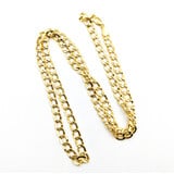 Necklace Curb Link 10ky 24" 5.5mm 10.3g 124032505