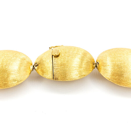 Necklace Rudolf Friedmann .36ctw Round Diamonds Hand Florentined 1.0ctw Fancy Brown Diamonds 18ky 17" 20mm 224032003