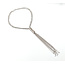 Necklace Crivelli 5 Strand Mock Bolo 2.50ctw Round Diamonds Bi Color Diamonds 18kw 16" 6mm 224032004