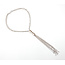 Necklace Crivelli 5 Strand Mock Bolo 2.50ctw Round Diamonds Bi Color Diamonds 18kw 16" 6mm 224032004