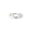 Ring Contour Band .07ctw Baguette Diamonds 14kw sz7 124030462