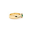 Ring .40ctw Round Diamonds .50ct Emerald 14ky sz6.25 124030230