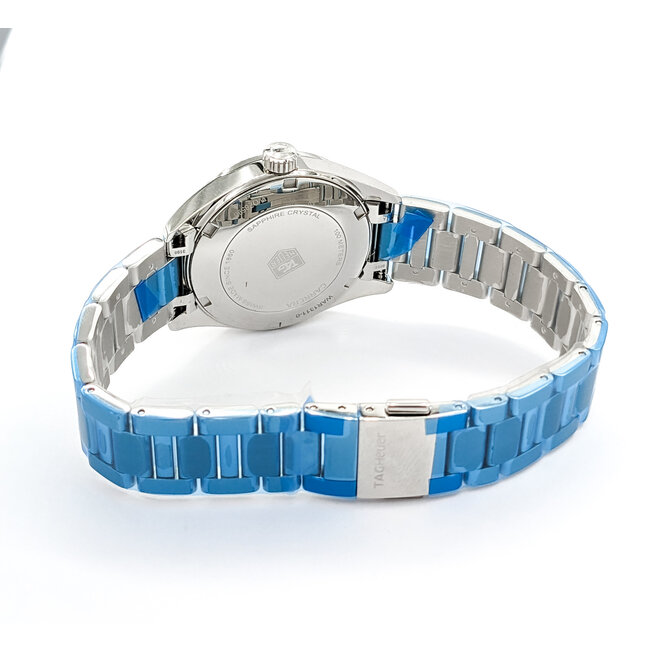 Watch Tag Heuer Carerra War1311 MOP Dial 32mm Stainless Steel 7.5" Box 124026015