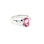 Ring .33ctw Baguette Diamonds 1.35ct Pink Tourmaline 950pt Sz5.5 123120127
