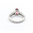 Ring .33ctw Baguette Diamonds 1.35ct Pink Tourmaline 950pt Sz5.5 123120127