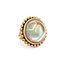 Ring Stephen Dweck MOP Brass SZ 7 218120027