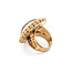 Ring Stephen Dweck MOP Brass SZ 7 218120027