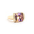 Ring .18ctw Round Diamonds 7.88ct Ametrine 14ky sz7 124040165