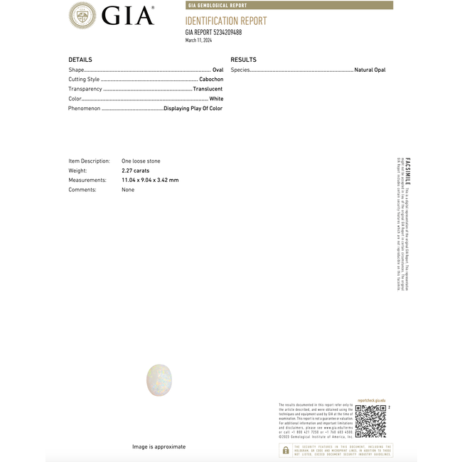 Ring Vintage .16ctw Round Diamonds 2.27ct Australian Opal 14ky sz7 124020150