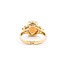 Ring Vintage .16ctw Round Diamonds 2.27ct Australian Opal 14ky sz7 124020150