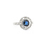 Ring 1.00ctw Round Diamonds 1.20ct Sapphire 14kw sz6 124030238