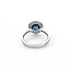 Ring 1.00ctw Round Diamonds 1.20ct Sapphire 14kw sz6 124030238
