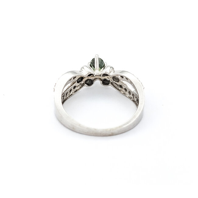 Ring .33ctw Diamonds .44ct Alexandrite GIA: 1236197402 14kw Sz6 123120110