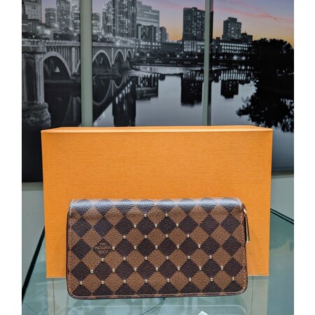 Wallet Louis Vuitton Zippy Damier Studded 124045017