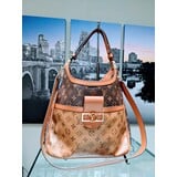  Handbag Louis Vuitton Dauphine Hobo Reverse Monogram MM 124045027