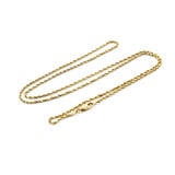 Necklace Rope Link 14ky 18" 1.3mm 3.3g 124042500