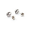 Earrings .10ctw Round Diamonds Stud .88ctw Ruby 7x6mm 14kw 124044165