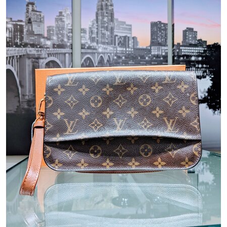 Handbag Louis Vuitton Orsay Pouchette Monogram Wristlet 124055037