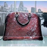  Handbag Louis Vuitton Alma PM Purple Vernis 124055034