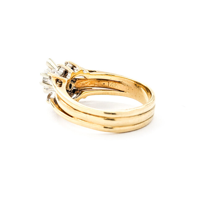 Ring .38ct Marquise Diamond .16ctw Diamonds 14ky Sz6.5 221010093