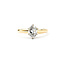 Ring Solitaire .76ct Oval Diamond    14ky Sz6.5 222050002