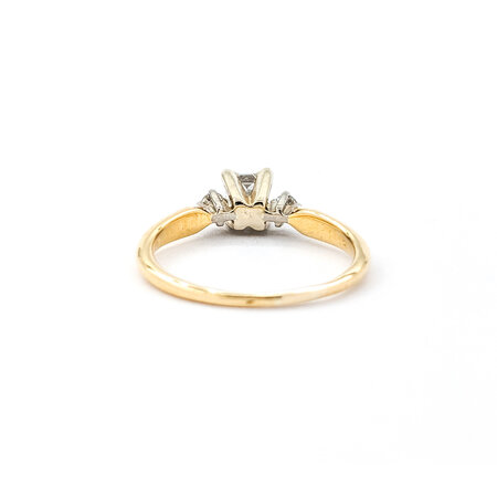 Ring .32ct Princess Diamond .05ctw Diamonds 18ky Sz4.5 221010095