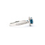 Ring Channel Set .24ctw Baguette Diamonds 14kw 12x9mm Sz6.5 4g 125060024