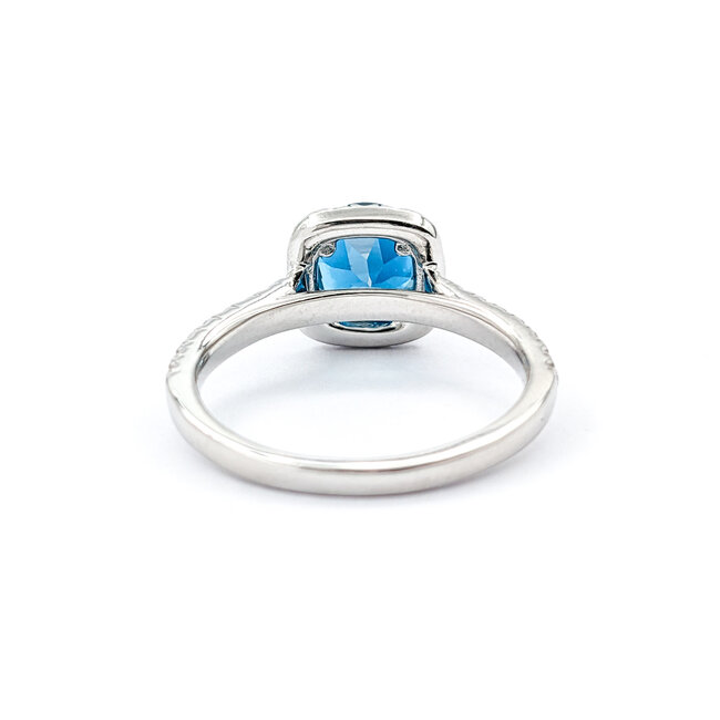 Ring Channel Set .24ctw Baguette Diamonds 14kw 12x9mm Sz6.5 4g 125060024