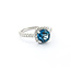 Ring Channel Set .24ctw Baguette Diamonds 14kw 12x9mm Sz6.5 4g 125060024