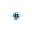 Ring Channel Set .24ctw Baguette Diamonds 14kw 12x9mm Sz6.5 4g 125060024