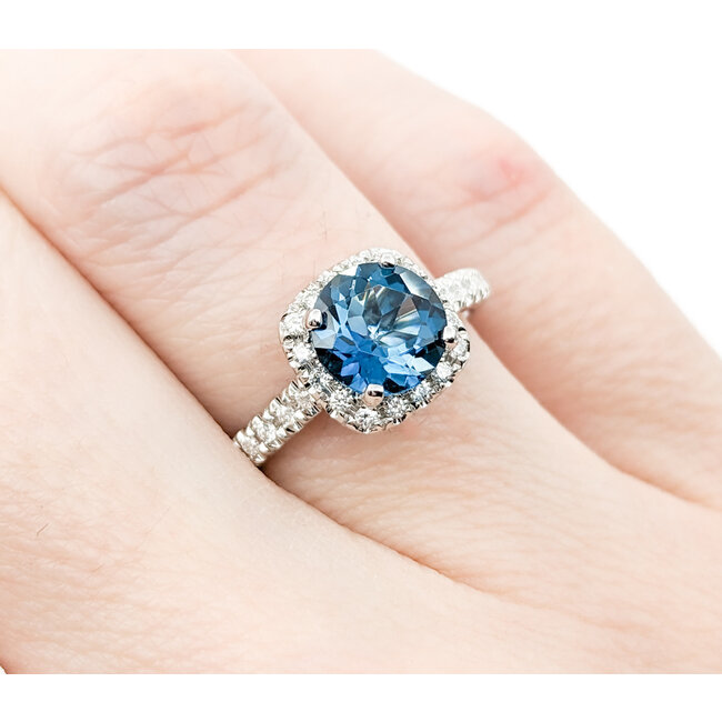 Ring Channel Set .24ctw Baguette Diamonds 14kw 12x9mm Sz6.5 4g 125060024