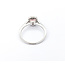 Ring .20ctw Round Diamonds .51ct Pink Tourmaline 14kw sz6.5 124040183