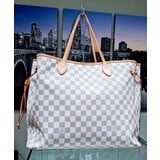  Handbag Louis Vuitton Neverfull GM Azur Damier 124055014