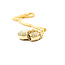 Pendant Pave Circle .50ctw Round Diamonds 16x12mm 14ky 16"" 224051008