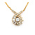 Necklace .50ctw Round/Baguette Diamonds Cocktail Twist 14ky 16.25" 1.5mm 224052002