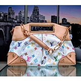  Handbag Louis Vuitton Judy MM M40255 Multicolor Monogram 124055044