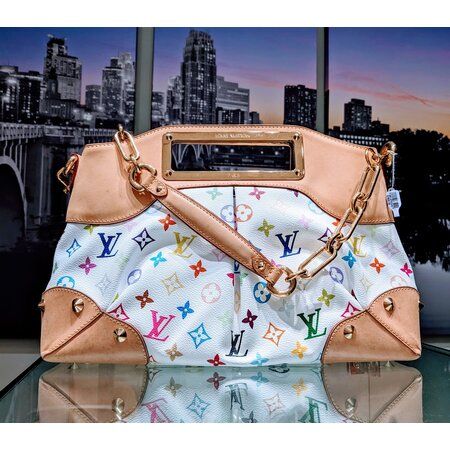 Handbag Louis Vuitton Judy MM M40255 Multicolor Monogram 124055044