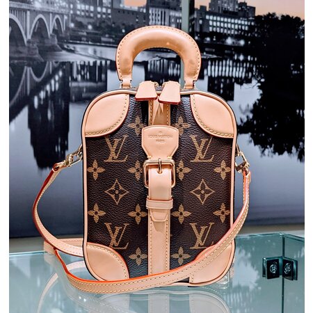 Handbag Louis Vuitton Valisette Verticle Monogram M40045 124055047