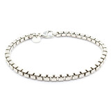 Bracelet Tiffany & Co Tag Box Link Bracelet Sterling Silver 121100061.1