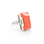 Ring Vintage .15ctw Round Diamonds 21x11.5mm Coral Platinum Sz6.5 223070035