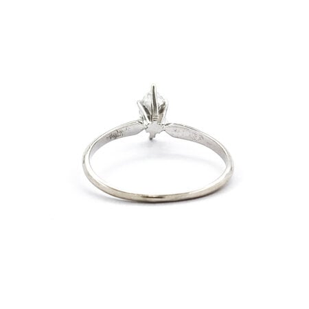 Ring .40ct Marquise Diamond 14kw Sz8 122090050