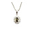 Pendant .18ctw Diamonds .46ct Alexandrite 850pt 16" 122040090