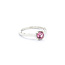 Ring Tacori .08ctw Round Diamonds .47ct Pink Tourmaline 950pt Sz6.5 124040190