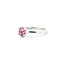 Ring Tacori .08ctw Round Diamonds .47ct Pink Tourmaline 950pt Sz6.5 124040190