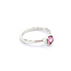 Ring Tacori .08ctw Round Diamonds .47ct Pink Tourmaline 950pt Sz6.5 124040190