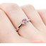 Ring Tacori .08ctw Round Diamonds .47ct Pink Tourmaline 950pt Sz6.5 124040190